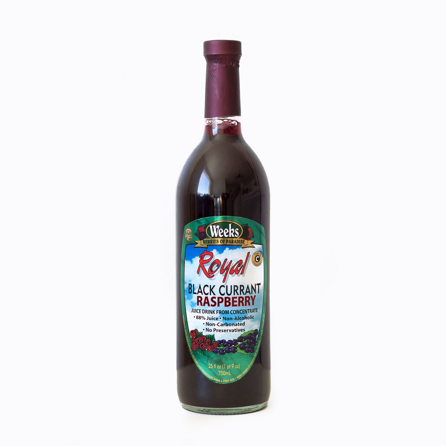 Bebida de jugo de grosella