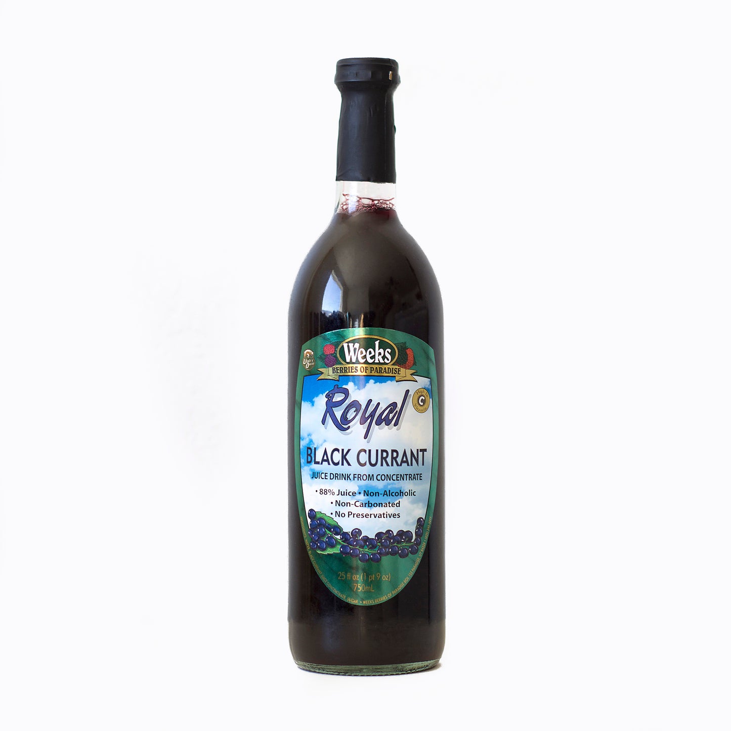 Bebida de jugo de grosella